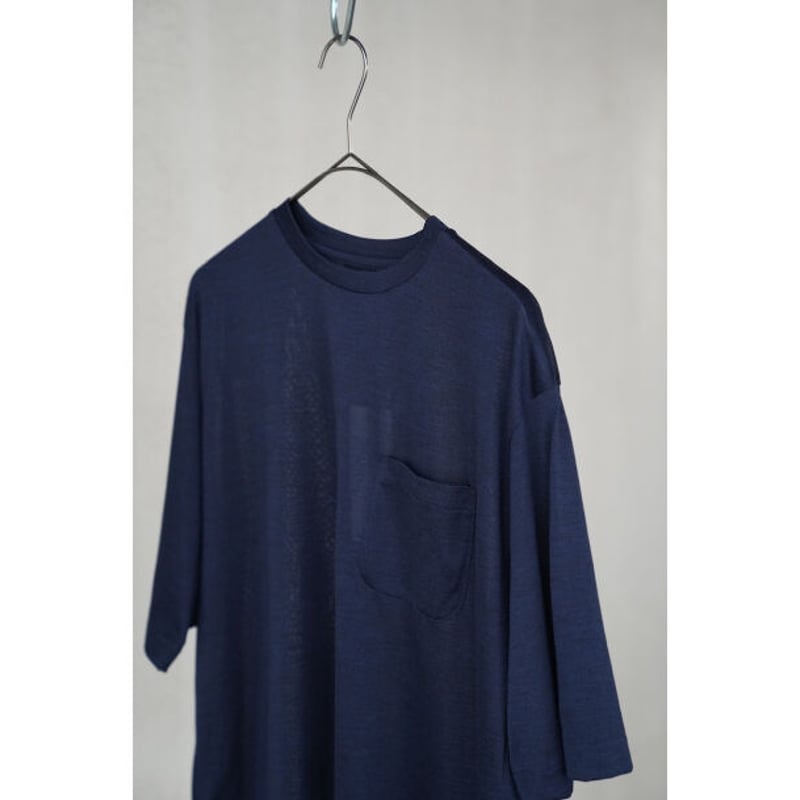 【MAATEE&SONS】WASHABLE SILK POCKET TEE MAATEE&SONS WASHABLE SILK POCKET-TEE | MusterWerk