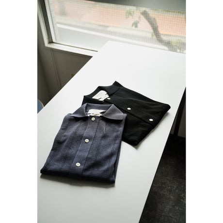 Olde H&Daughter "JYARI-JYARI SILK" SHIRTS C/D
