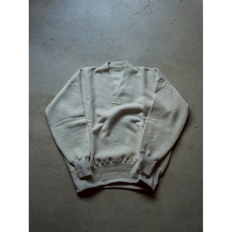 Olde Homesteader EXTRA COTTON FLEECE Y NECK LONG SLEEVE