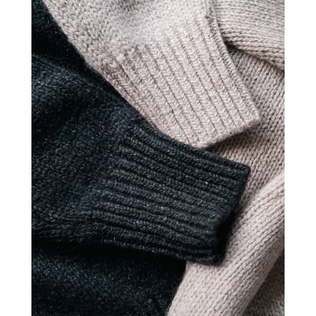 MAATEE&SONS Cash/Si MIXING YARN P/O SWEATER