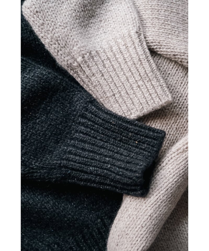 MAATEE&SONS Cash/Si MIXING YARN P/O SWEATER | M MAATEE&SONS Cash/Si MIXING YARN P/O SWEATER | M