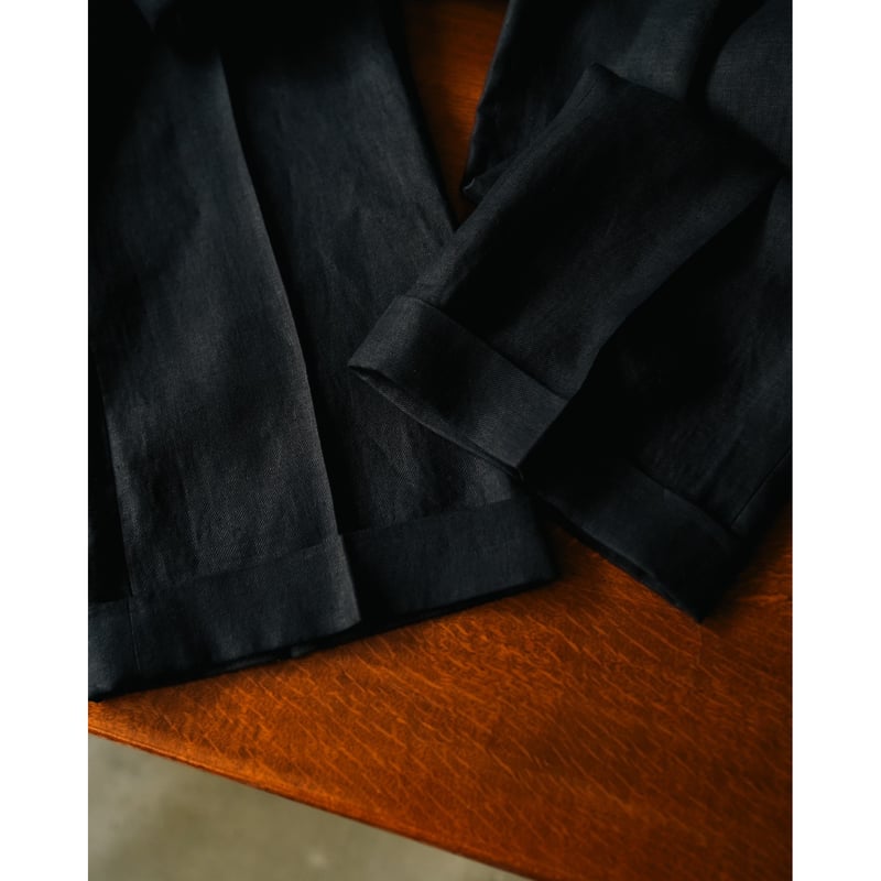 THE CLASIK LINEN HEMP TWILL TROUSERS | MusterWerk