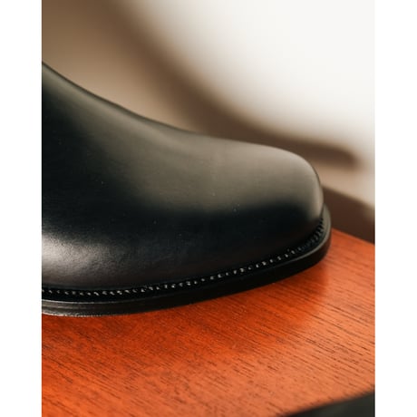 Post Production Side Zip Boots "Italian calf"