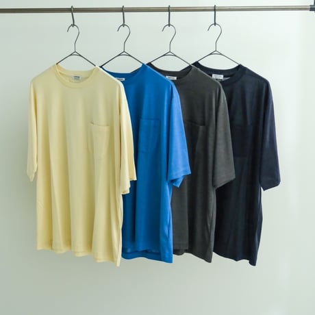 MAATEE&SONS WASHABLE SILK POCKET-TEE