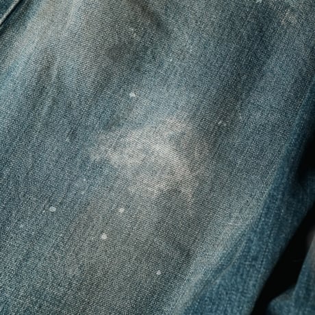 ANCELLM AGING WIDE DENIM 5P PANTS