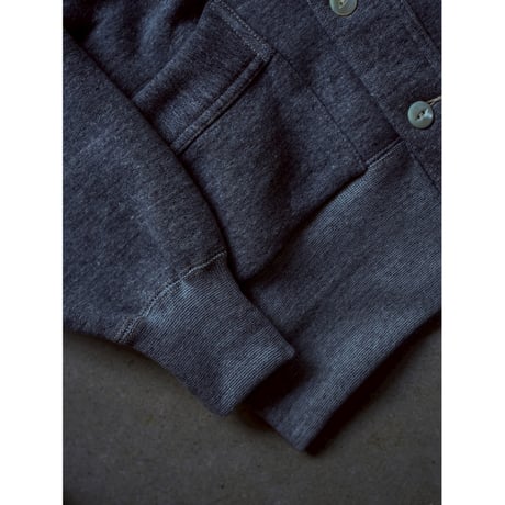 Olde Homesteader EXTRA COTTON FLEECE CARDIGAN