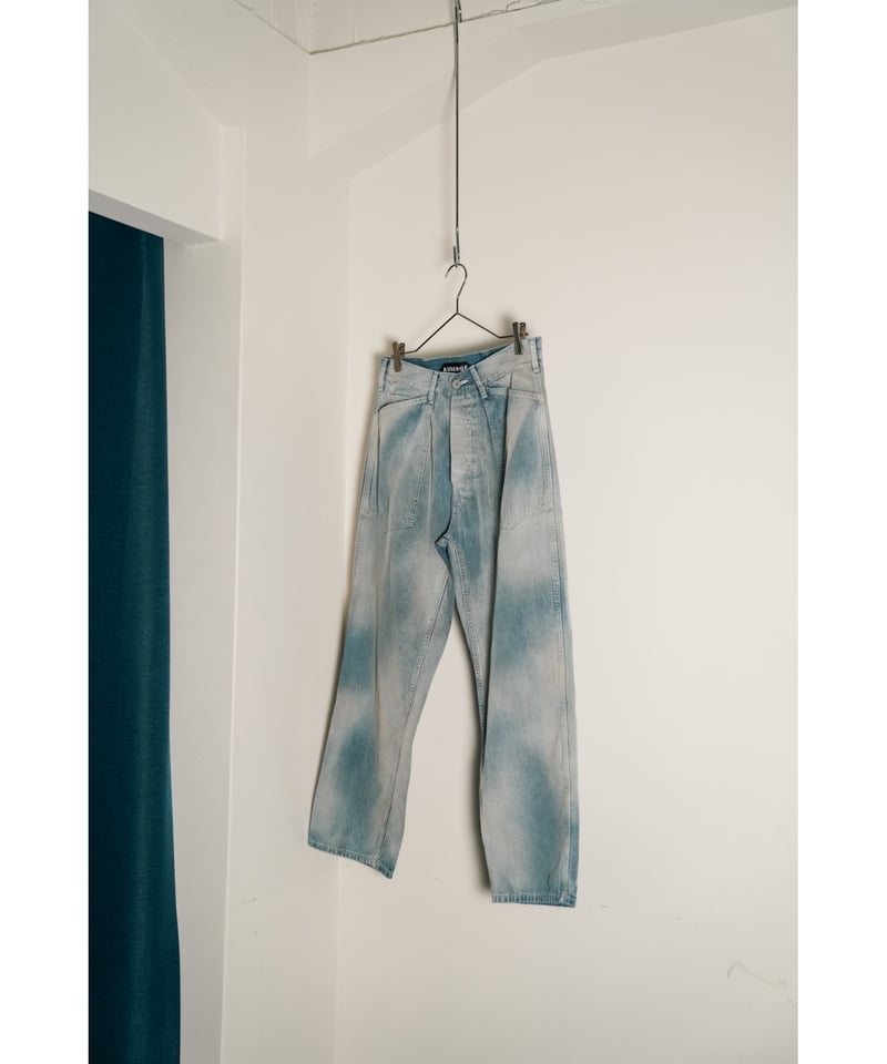 パンツ AUBERGE 25SS GASPARD BL(SUNBURN) AUBERGE(オーベルジュ)】GASPARD BL/ SUNBURN - VELVET