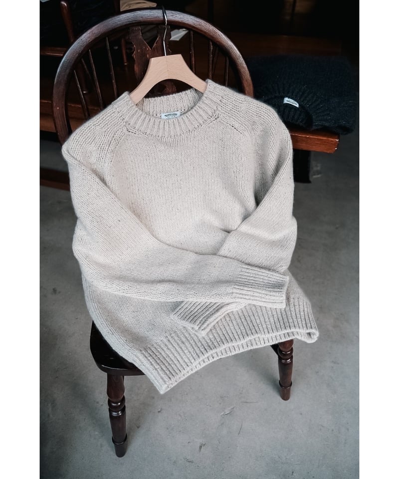 MAATEE&SONS Cash/Si MIXING YARN P/O SWEATER | M MAATEE&SONS Cash/Si MIXING YARN P/O SWEATER | M