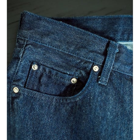 The CLASIK SOFT CASHMERE DENIM CLASSIC  TROUSER
