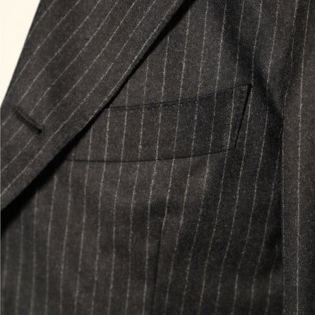 MAATEE&SONS UNCON SINGLE TAILORED "WOOL STRIPE"