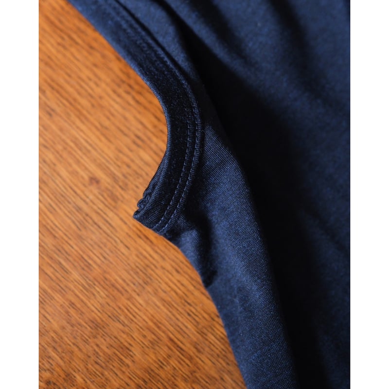 MAATEE&SONS Ex. WASHABLE SILK TENJIKU TANK TOP