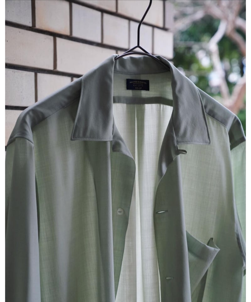 MAATEE&SONS "H"WOOL BEACH SHIRTS 別注