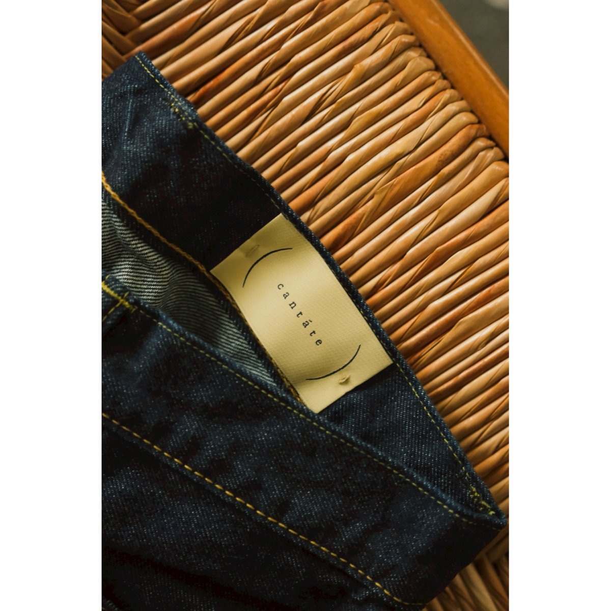 cantate Denim Flare Trousers (ONE WASH) | Muste