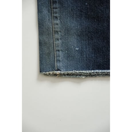 ANCELLM #07 SLIM STRAIGHT 5P DENIM PANTS