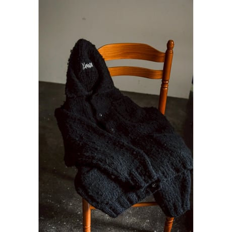 YANABA "ARRON" POLO NECK CARDIGAN