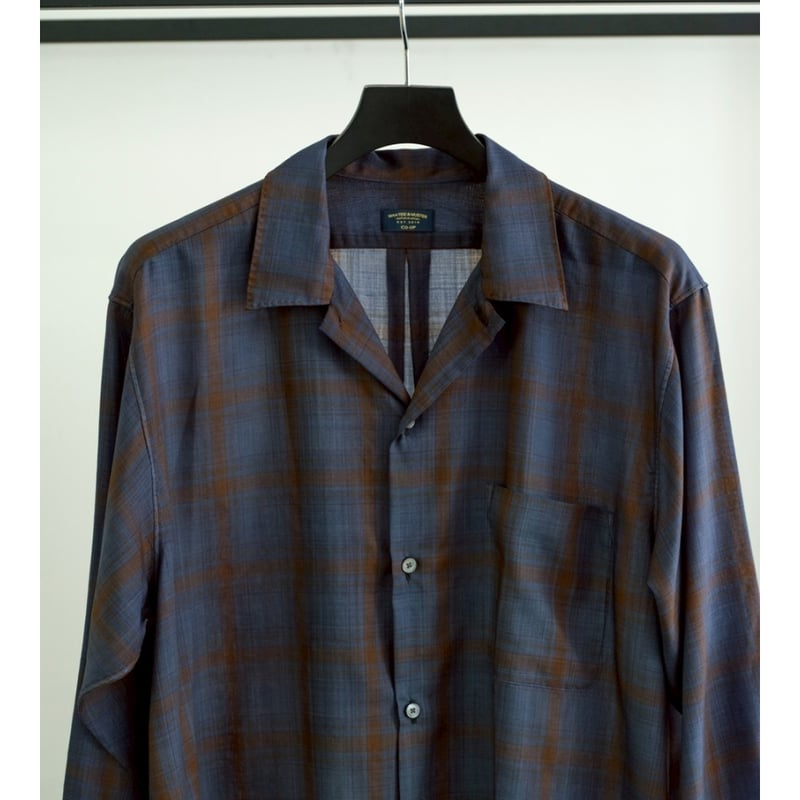 MAATEE&SONS H WOOL オープンカラーシャツ musterwerk MAATEE&SONS Ex. 