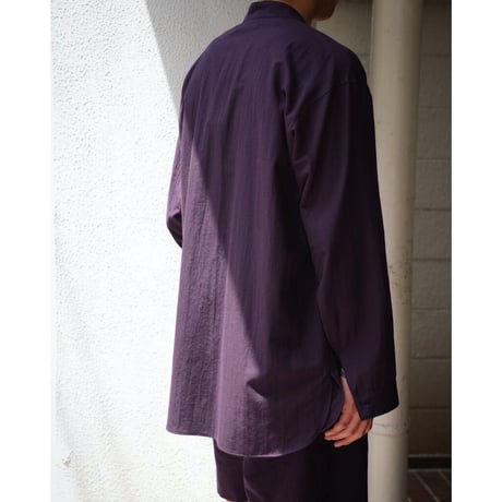 tilt the authentics Ex. Cashmere Blend Stand Collar Shirt