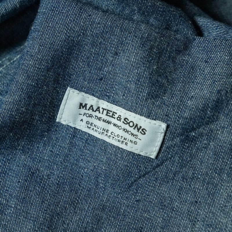MAATEE&SONS 40's DENIM COVERALL | MusterWerk