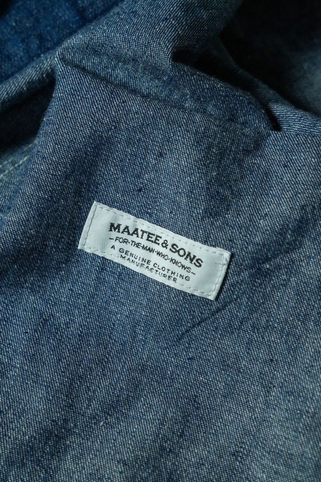MAATEE&SONS 40's DENIM COVERALL | MusterWerk