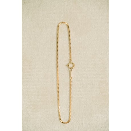 MusterWerk Ex. 18K 1.2 Venetian Chain Bracelet 18.5