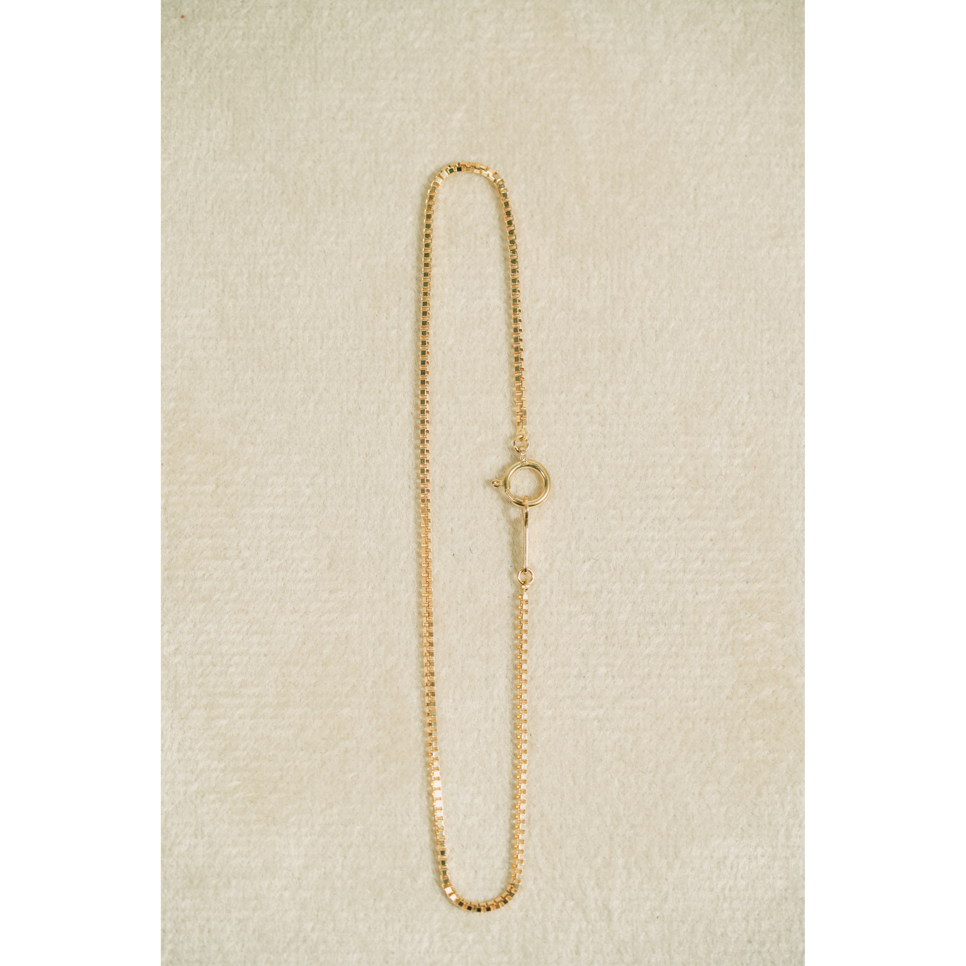 MusterWerk 18K 1.2 Venetian Chain Bracelet 18.5