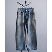 ANCELLM SELVEDGE DENIM STRAIGHT 5P PANTS | Must