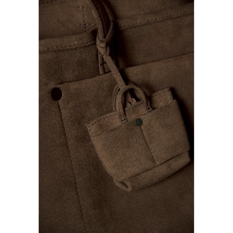 This is a(n) Ex. "Ultrasuede®"Miniature Base Tote Charm S/L