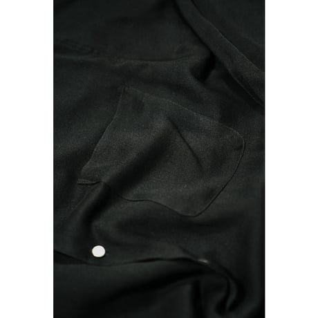 MAATEE&SONS OPEN COLLAR SHIRTS SILKRAYON