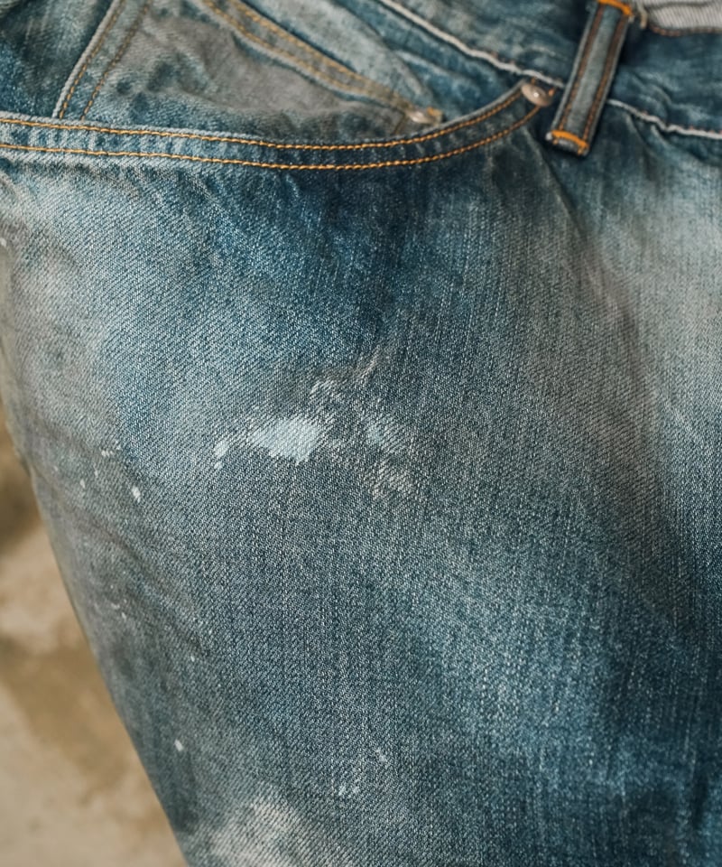 ANCELLM AGING WIDE DENIM 5P PANTS | MusterWerk