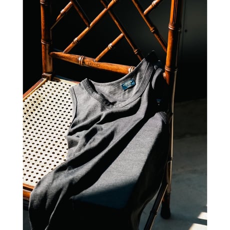 MAATEE&SONS Ex. WASHABLE SILK TENJIKU TANK TOP