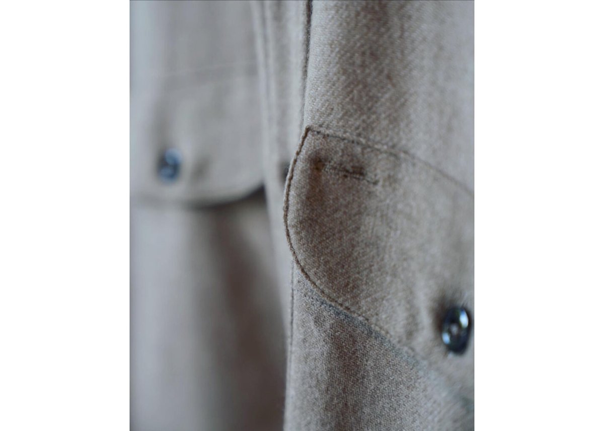 MAATEE&SONS Ex. DREAM CASHMERE WORK SHIRT | Mus