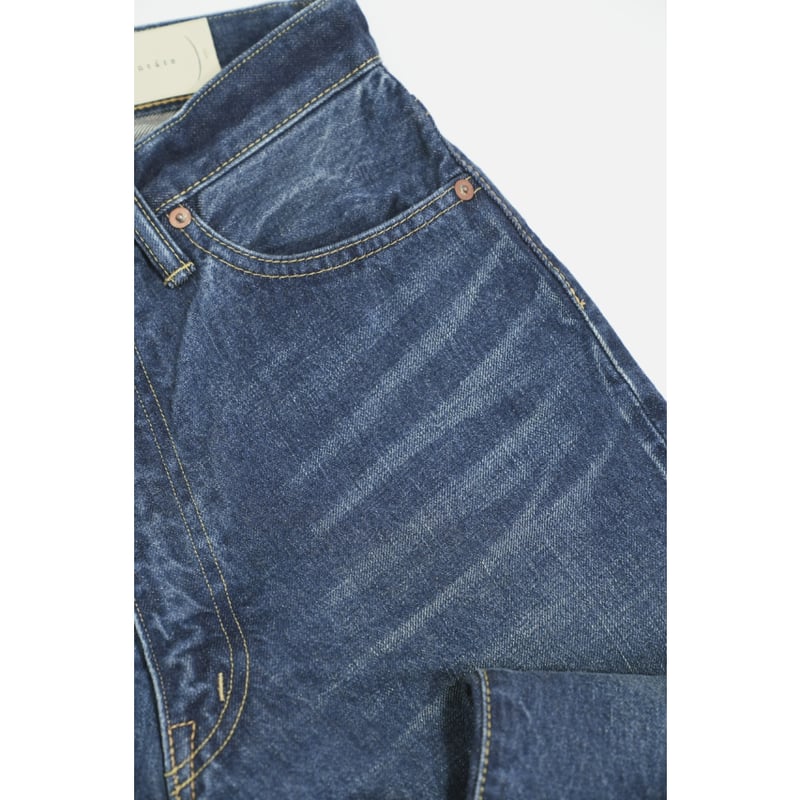 cantate Denim Tapered Trousers (VINTAGE WASH) |