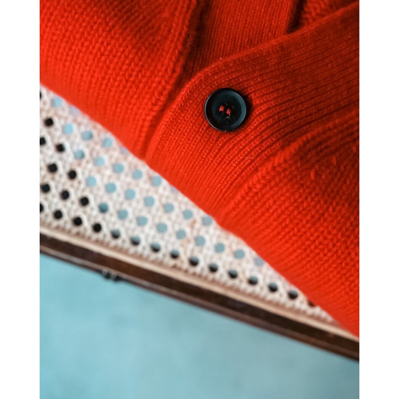 カシミヤ　カーディガン 【PICEA】 PICEA BABY CASHMERE LOW G.G CARDIGAN | MusterWerk