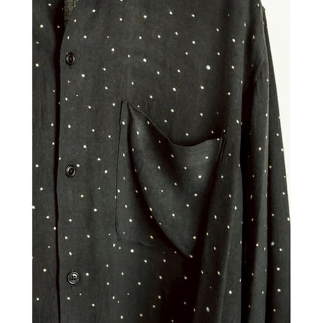 MAATEE&SONS OP COLLAR SHIRTS DOTS