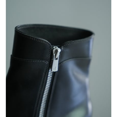 Post Production Side Zip Boots "Italian calf"