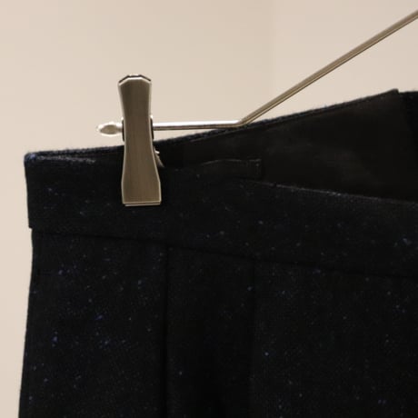MAATEE&SONS Ex. DEAD STOCK CASHMERE COLOR NEP CLASSIC TROUSER