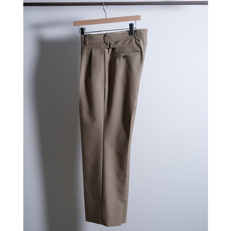 MAATEE&SONS SET UP TROUSER 1 "WOOLMOHAIR"