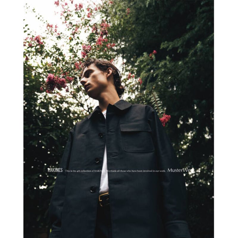 RAKINES Ex. French moleskin CPO Blouson | Muste
