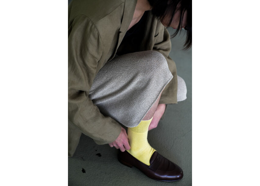 Olde H & Daughter シルクコットンショートパンツ MEADOW Olde H & Daughter シルクコットンショートパンツ MEADOW - メルカリ