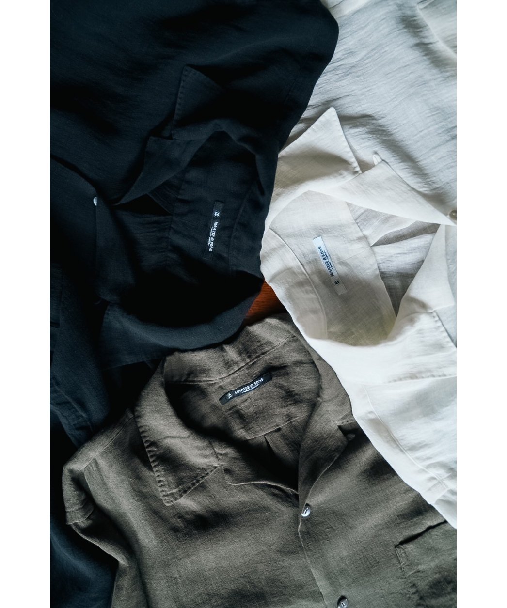y*4様 MAATEE&SONS ドS LINEN OPEN COLLAR SH MAATEE&SONS S/S OPEN COLLAR SHIRTS ドS LINEN