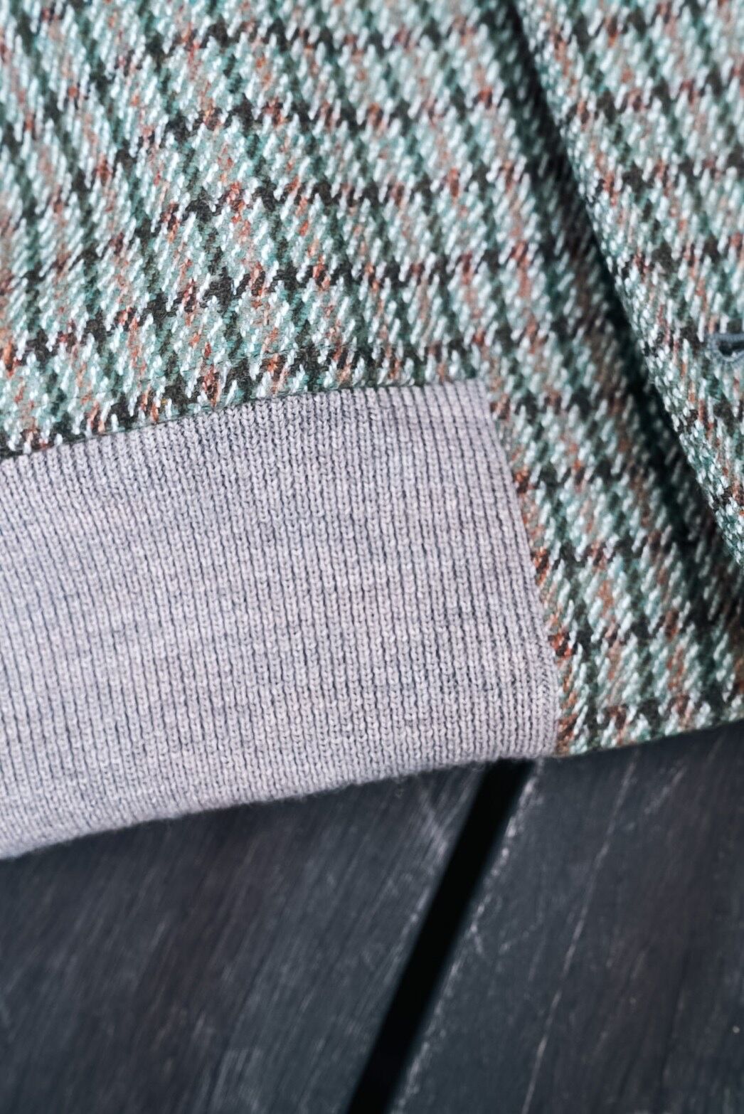 The CLASIK FOX BROTHERS TWEED RIB HARRINGTON |