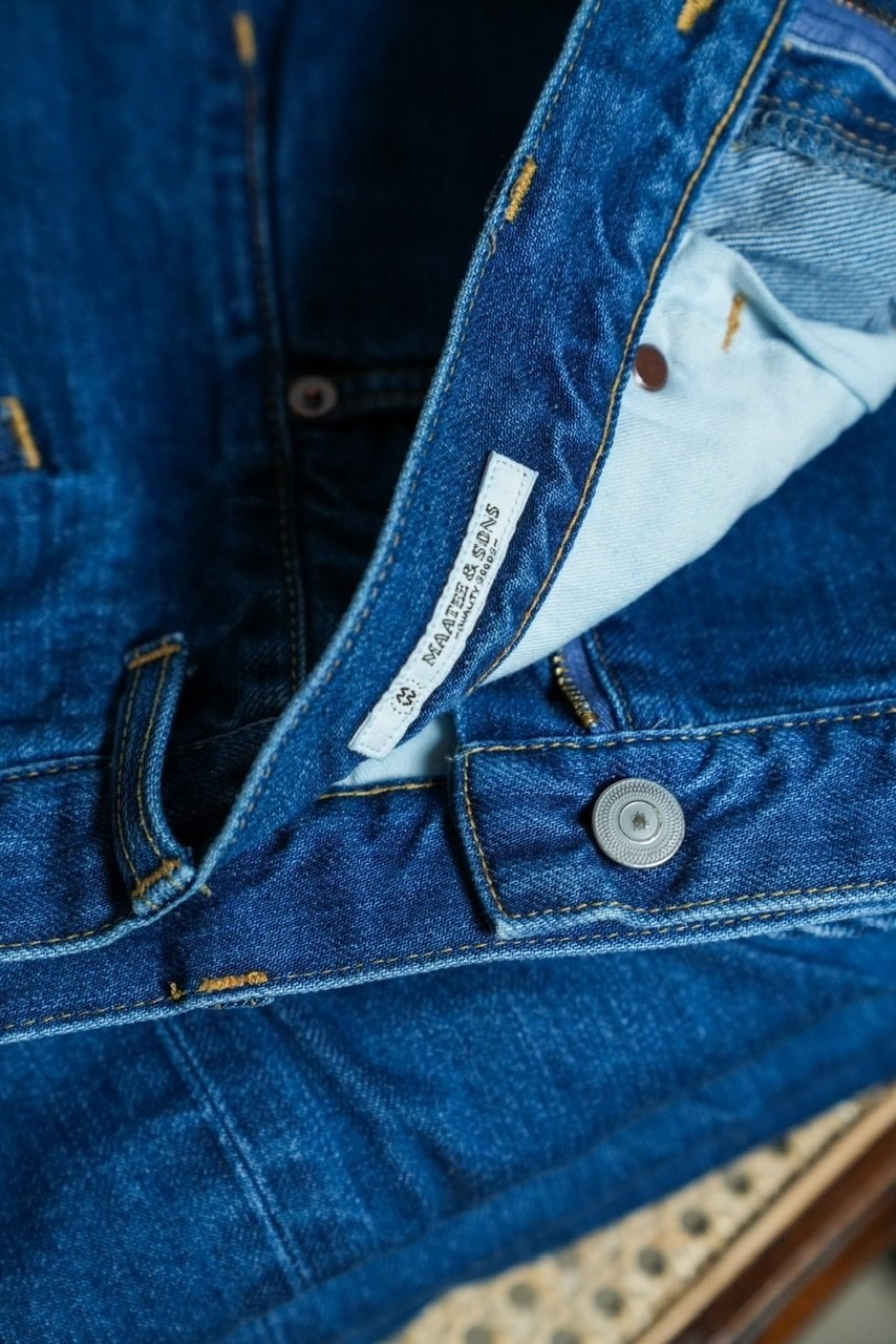 MAATEE&SONS DENIM SLACKS | MusterWerk