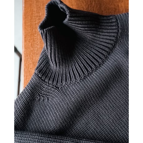 Olde H & Daughter WOOSTED WOOL TURTLE NECK P/O