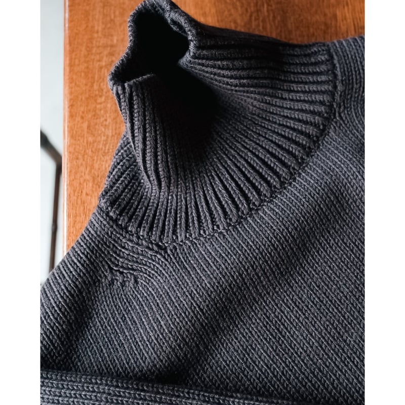 Olde H & Daughter WOOSTED WOOL TURTLE NECK P/O