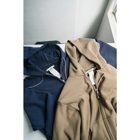 YE OLDE & NEW MAN TERRYBACK JERSEY HOODED FULL ZIP TOP