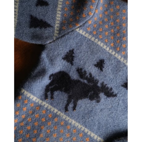 MAATEE&SONS CASH JACQUARD P/O SWEATER "TONAKAI"