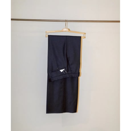 BIBOJA Ex. High Waisted Buggy Straight - Micro stripe