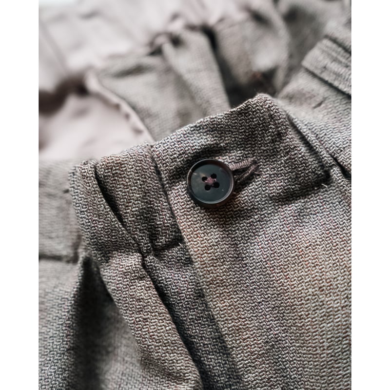 nonnotte Draping Elastic Wide Trousers Type A |