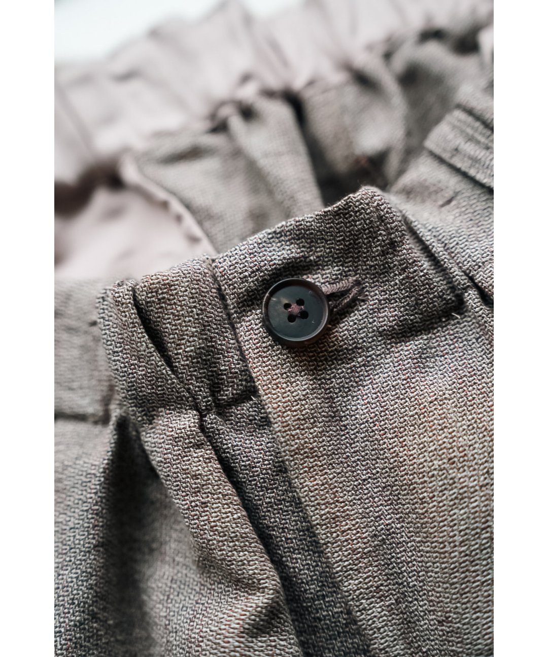 nonnotte Draping Elastic Wide Trousers Type A |