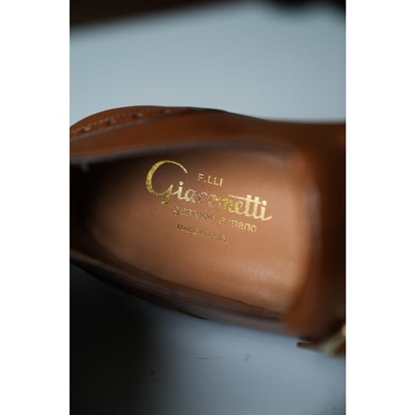 F.LLI Giacometti FG462 ROSSA (WING-TIP MONK SLIP-ON)